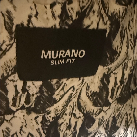 Murano Classic Beige Pinstripe Suit for Men-medium, 30x32 - Picture 3 of 13